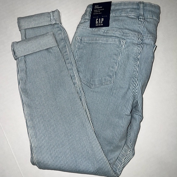 GAP Denim - GAP Women's Blue Striped Jeans